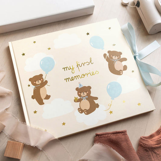 Fotoalbum Teddybär, 28x25 cm, 50 Seiten