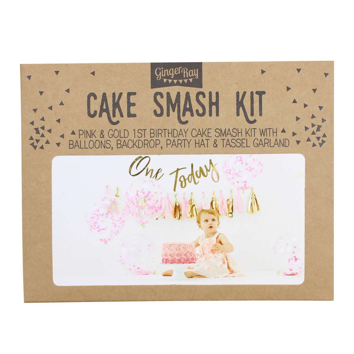 Cake Smash Kit "1. Geburtstag Girl Edition"