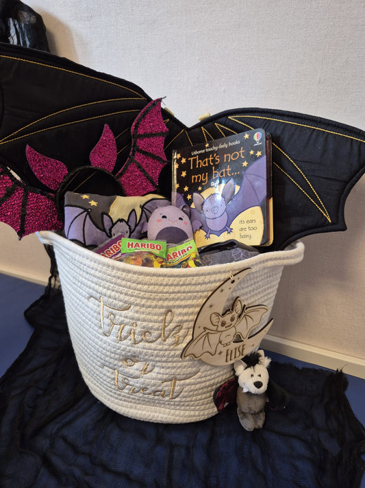 Holzanhänger "Fledermaus" mit Namensgravur