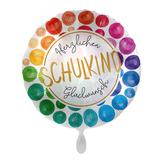 Ballon „Glückwunsch Schulkind“