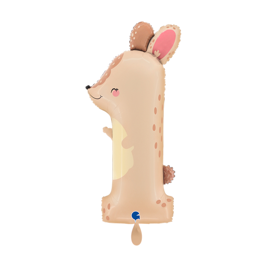 XXL Ballon „Nr. 1 Hase“