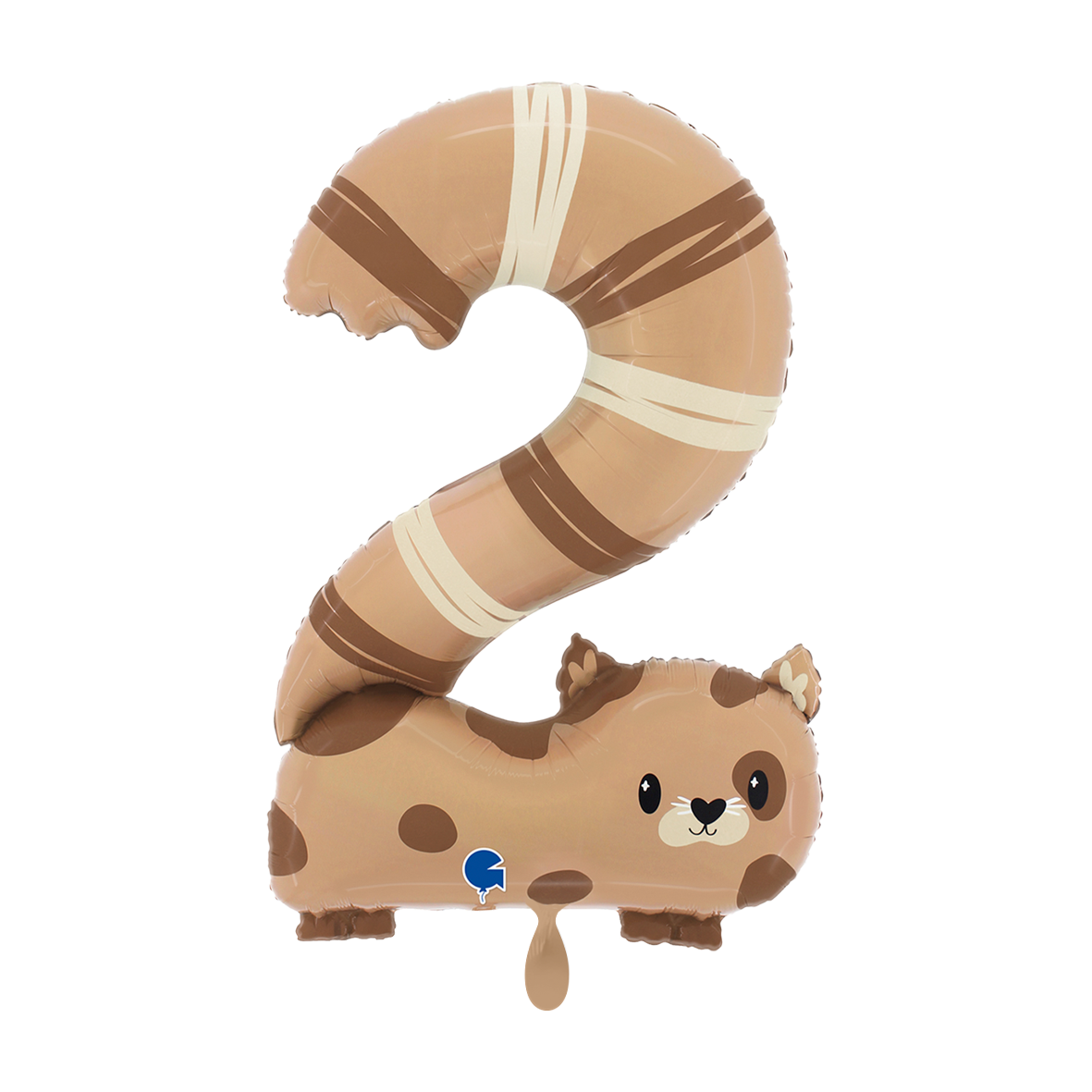XXL Ballon „Nr. 2 Katze“