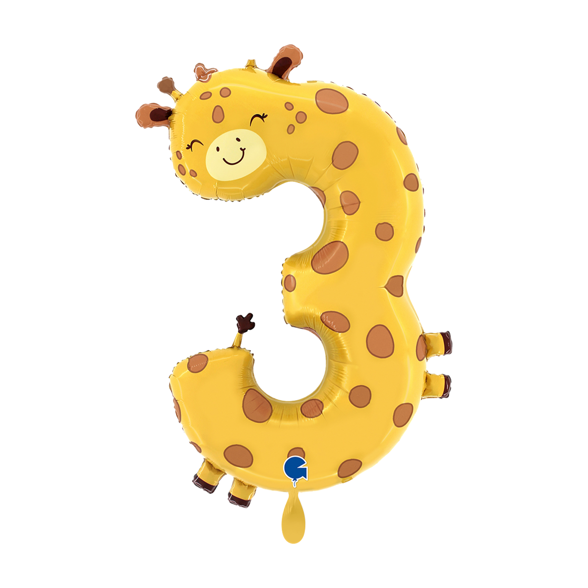 XXL Ballon „Nr. 3 Giraffe“