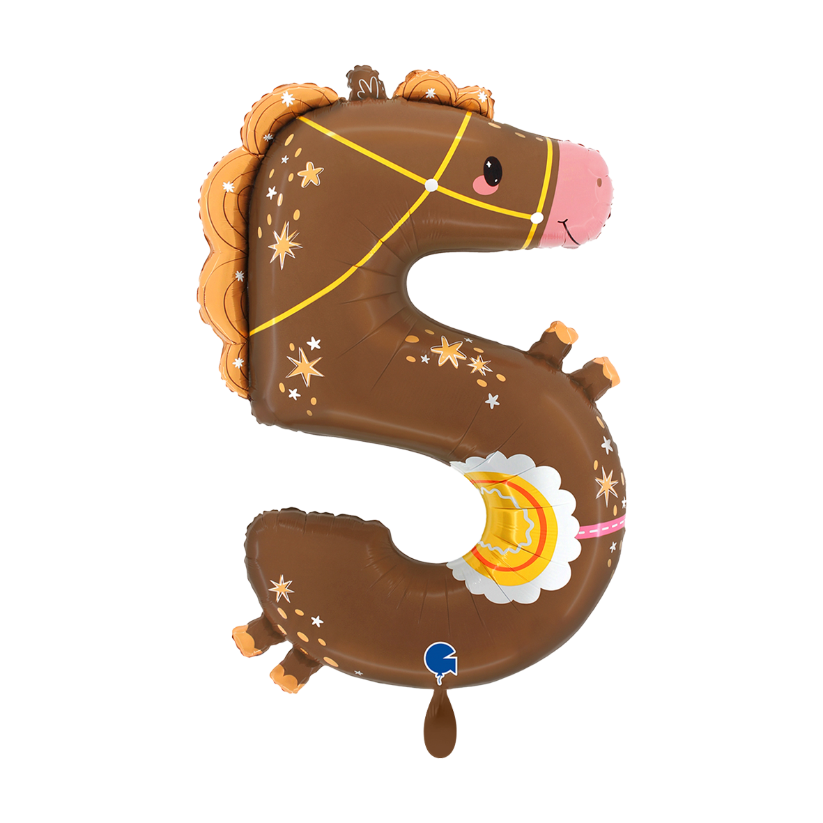 XXL Ballon „Nr. 5 Pferd“
