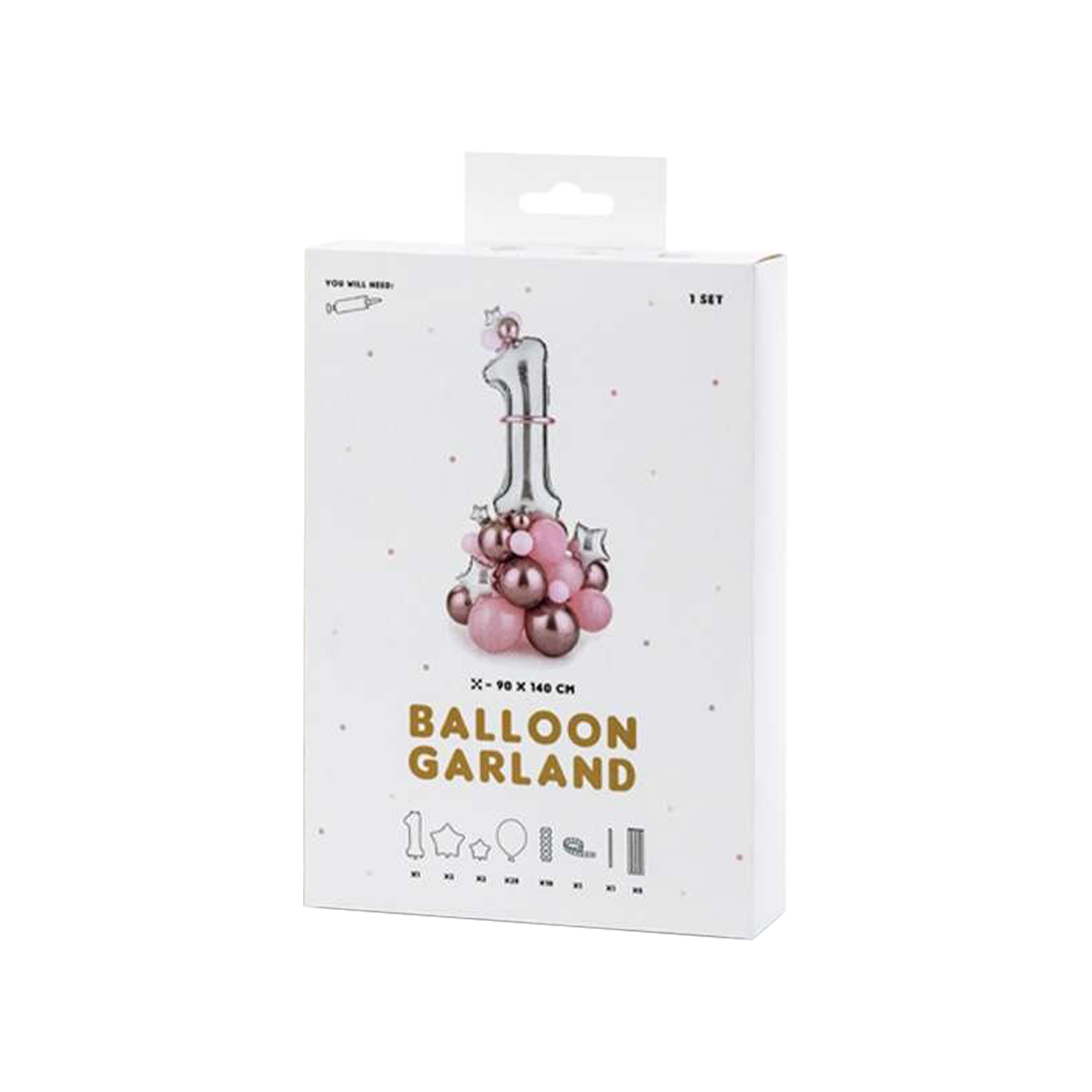Ballonset „Prinzessin Bouquet 1“