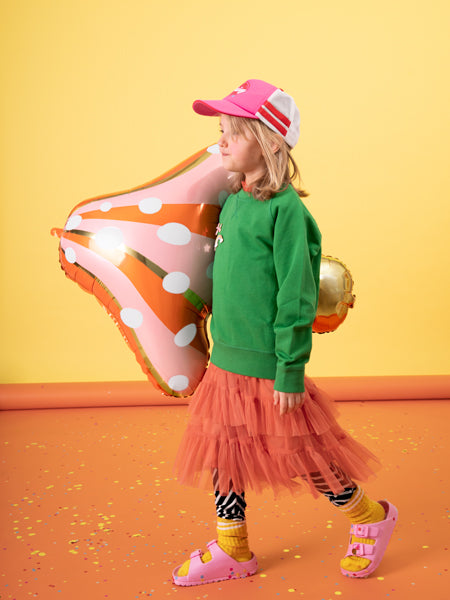 Folienballon Pilz, 66x75cm, Mix