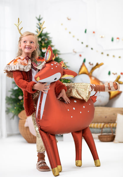 Folienballon Hirsch, 80x105cm