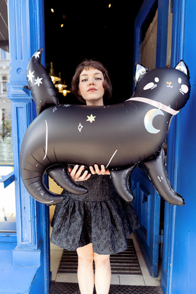 XXL Folienluftballon Katze, 96x95 cm
