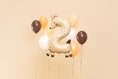 Bild in Galerie-Betrachter laden, Folienballon Ziffer 2 - Reh, 65x102 cm
