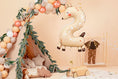 Bild in Galerie-Betrachter laden, Folienballon Ziffer 2 - Reh, 65x102 cm
