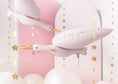 Bild in Galerie-Betrachter laden, Folienballon Storch, 103x60 cm, hellrosa
