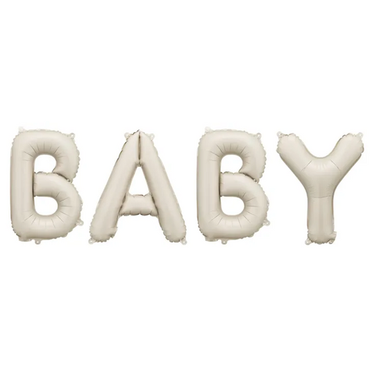 Ballon "Schriftzug Baby"