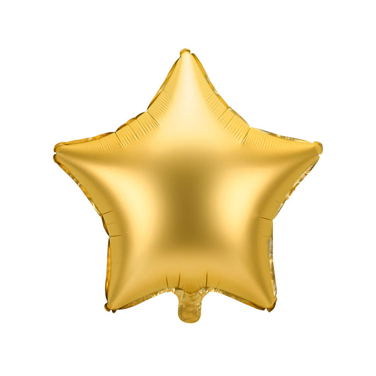 Folienballon Stern, 48cm, gold
