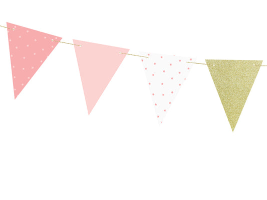 Flaggen-Girlande - 1st Birthday, 1,3m
