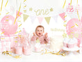 Bild in Galerie-Betrachter laden, Flaggen-Girlande - 1st Birthday, 1,3m
