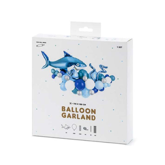 Ballongirlande "Shark“