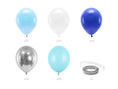 Bild in Galerie-Betrachter laden, Ballongirlande - blau, 200cm
