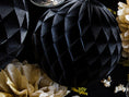 Bild in Galerie-Betrachter laden, Seidenpapierkugel, schwarz, 20cm
