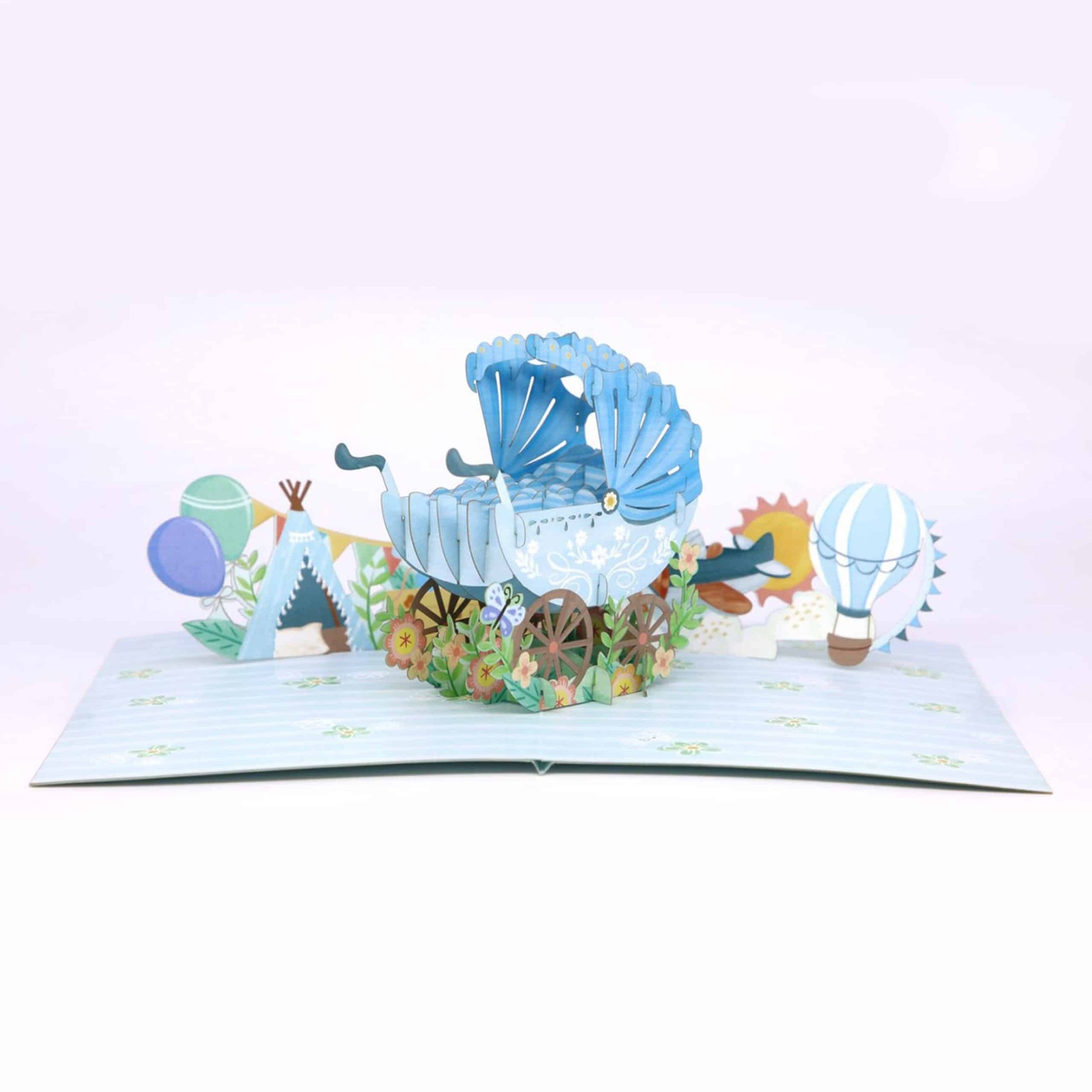 Pop-up-Karte "Baby Junge"
