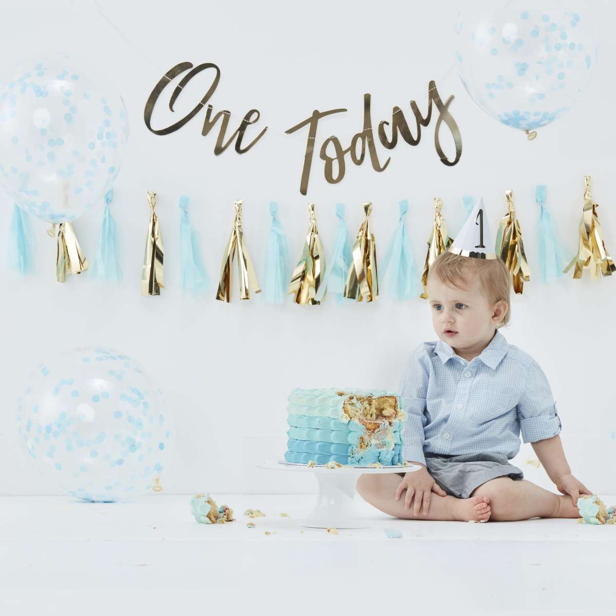 Cake Smash Kit "1. Geburtstag Boy Edition"