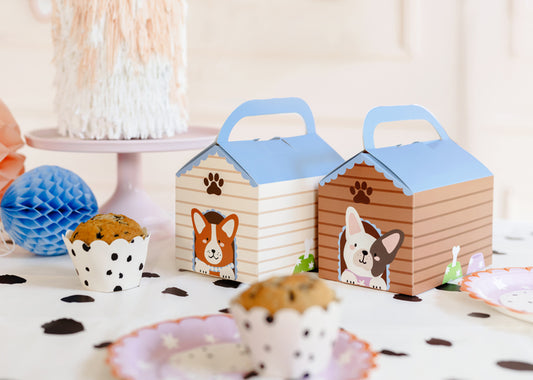 Dekorative Kuchenboxen - Hundehütte