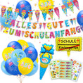Bild in Galerie-Betrachter laden, Partyset "Alles Gute zum Schulanfang Blau"
