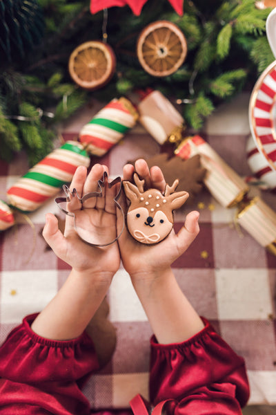 Ausstechformen Frohe Weihnachten, silber