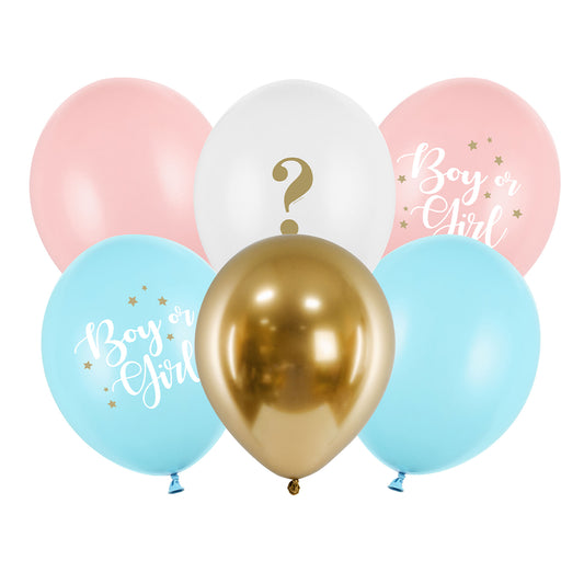 Ballons 30 cm, Boy or Girl