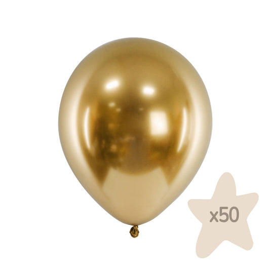 Ballons Glossy 30cm, golden