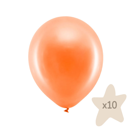 Ballons Eco 26 cm, pastell, orange