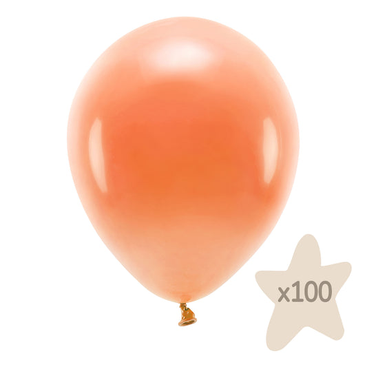 Ballons Rainbow 30cm, metallisiert, orange