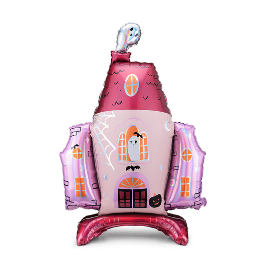 XXL Folienluftballon Spukhaus, 89,5x116,5 cm