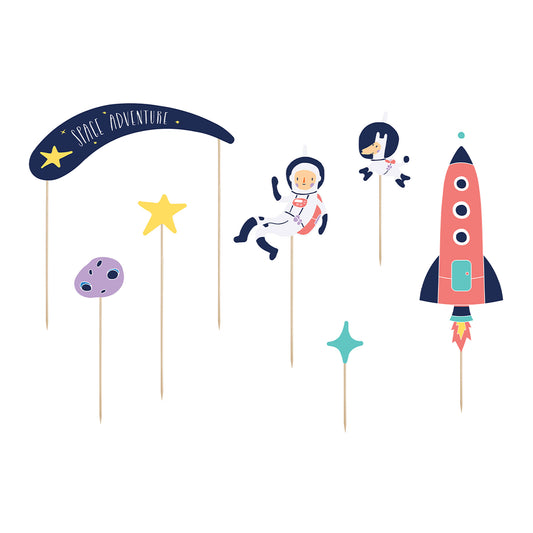 Caketopper Kosmos, 9,5-24,5cm