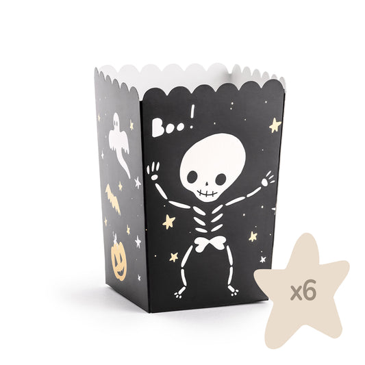 BOO! Popcorn-Schachteln