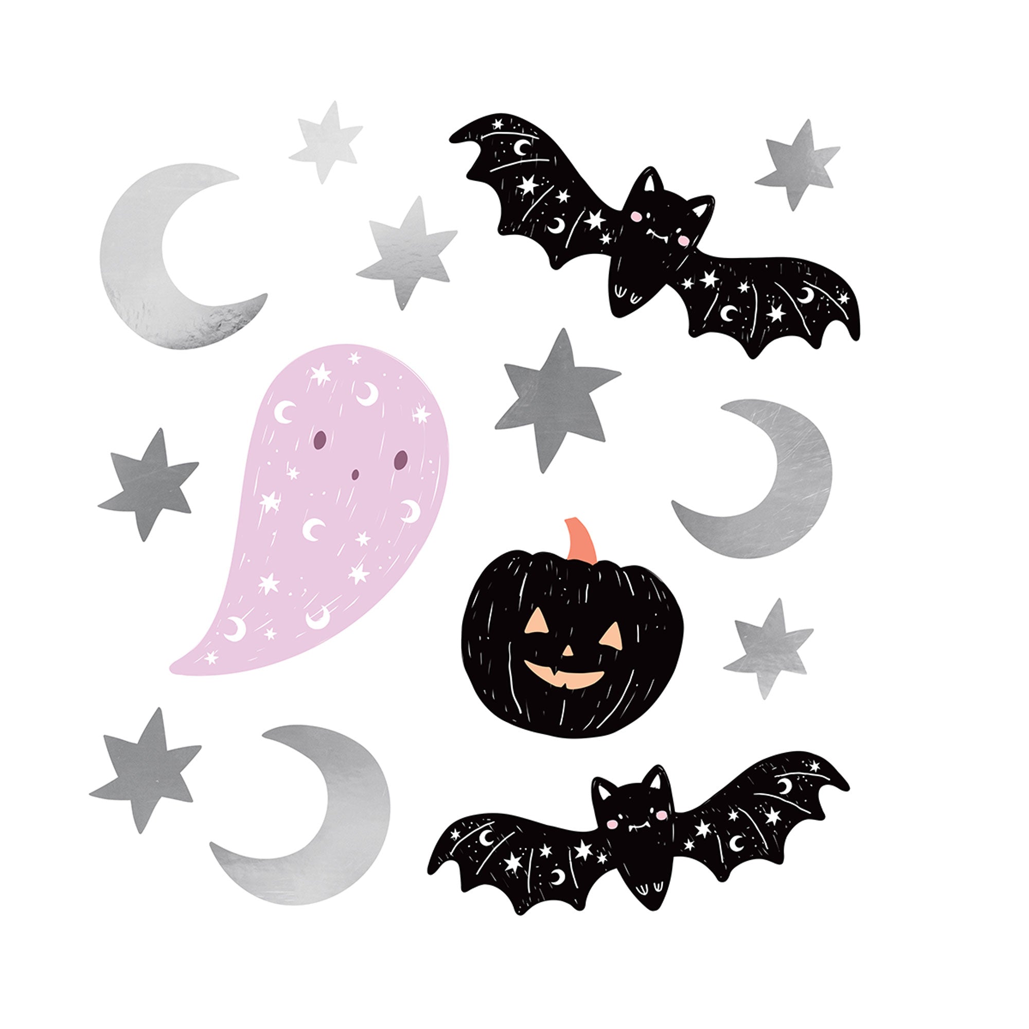 Halloween Wandaufkleber