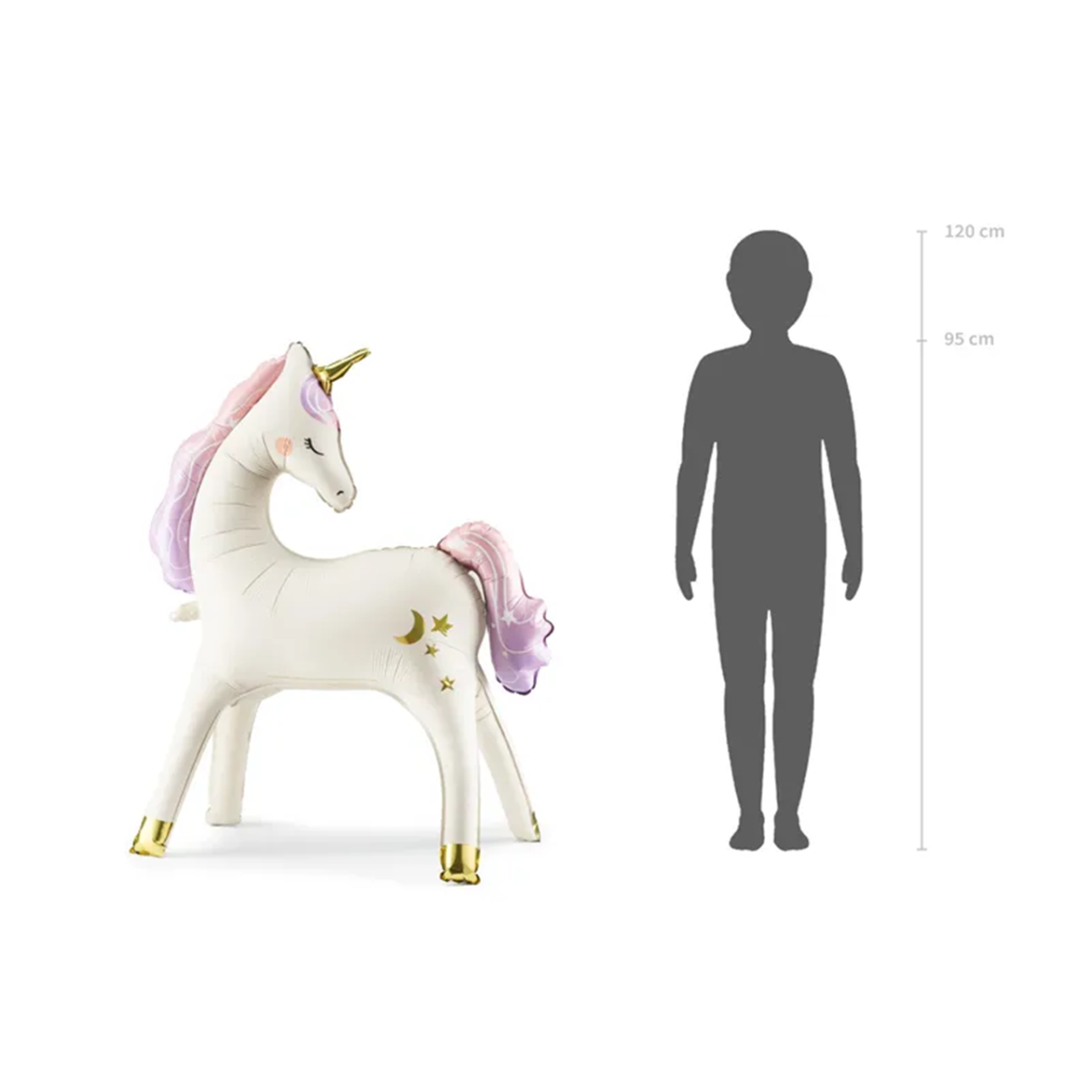 XXL Standballon „Einhorn“