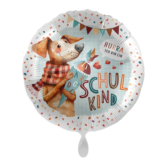 Ballon „Schulkind Wuffi“